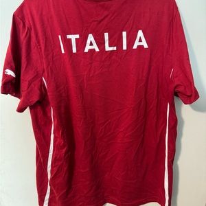 Men’s L puma Italy soccer jersey